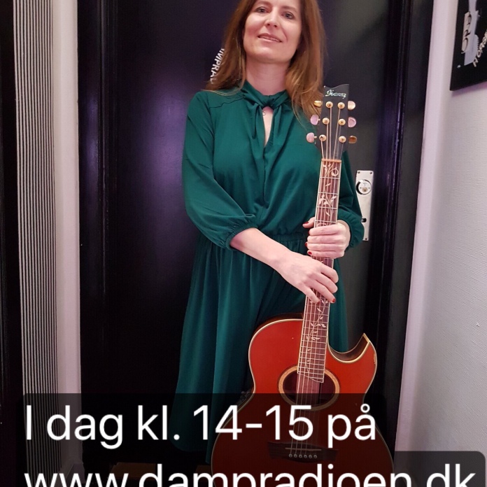 Mette Kirkegaard i Roskilde Dampradio